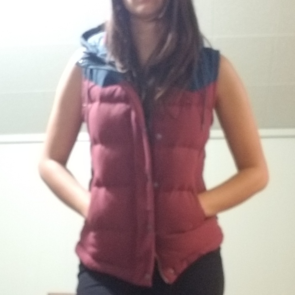 Patagonia hooded vest bivy down